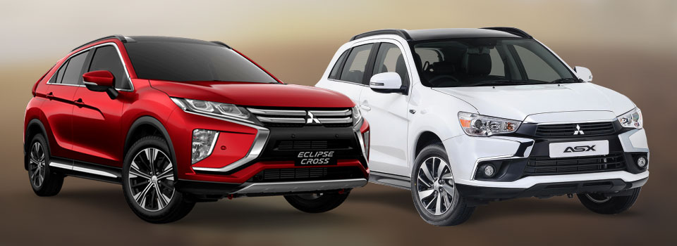 Mitsubishi ASX vs. Eclipse Cross Mitsubishi ASX vs. Eclipse Cross